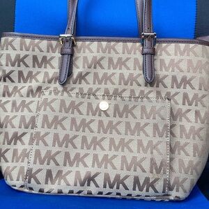 Michael Kors Brown Tote Bag